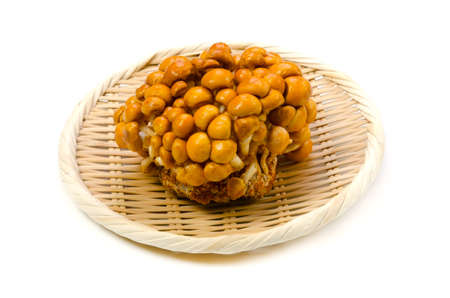 nameko mushroomの写真素材