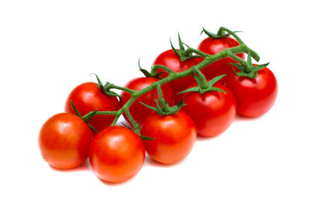 Cherry tomato-Solanum lycopersicum, This image is available for clipping work の写真素材