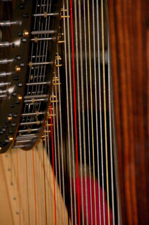 Harp Stringsの写真素材