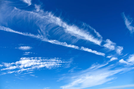 Cloud Scape with a Beautiful Blue Sky