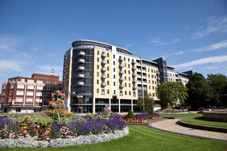 The BBC building in Kingston upon Hull, East Yorkshireのeditorial素材