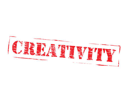Creativity grungy rubber stamp symbol
のイラスト素材