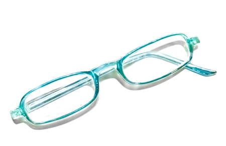 Broken frame of an eye-glassesの写真素材