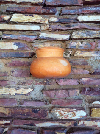 Ancient Thai porcelain homemade style at Chiang village