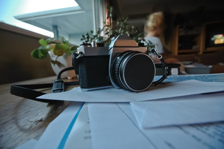 vintage manual slr camera