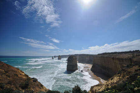 Victoria Twelve apostles at Great Ocean Roadの写真素材