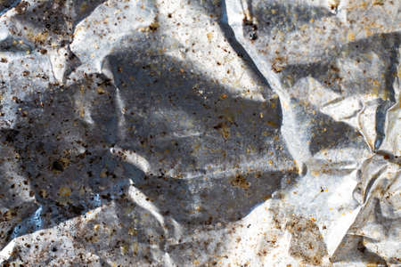 Dirty Aluminium Foil Plate Gas Stove Oil Splatter Screens Cooking Insulate Splash Proof Baffle Plate Kitchen Toolsの写真素材