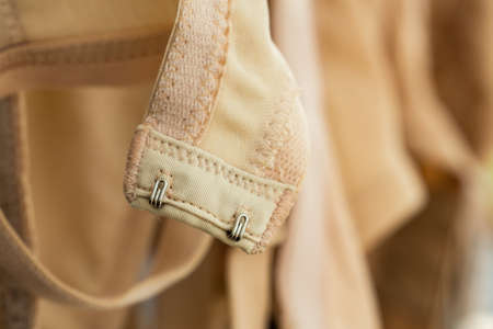 Dry old bras in the sun, Blurred background, Close up & Macro shot, Selective focusの写真素材
