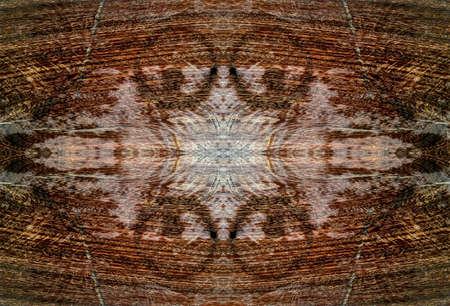 Trace water on wood, Abstract backgroundの写真素材