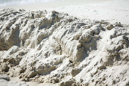 white sand beach backgroundの写真素材