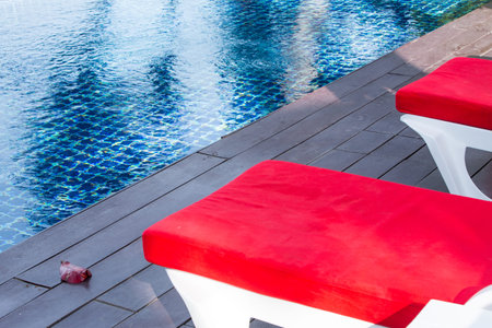 Swimming pool with Sun bed