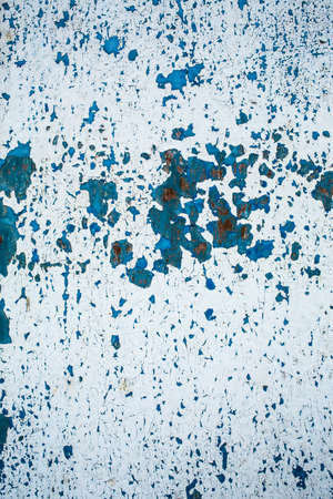 old wooden texture, white and blue backgroundの写真素材