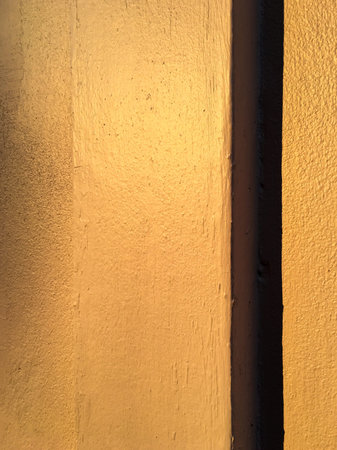 Abstract beige painted colour concrete texture background, Interior and Exterior home conceptの写真素材