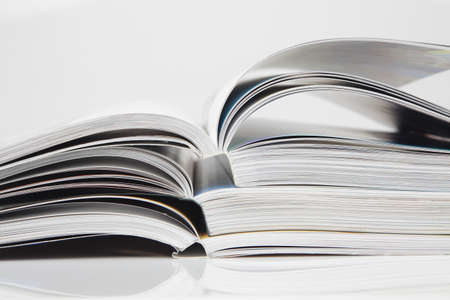 Stack of magazinesの写真素材