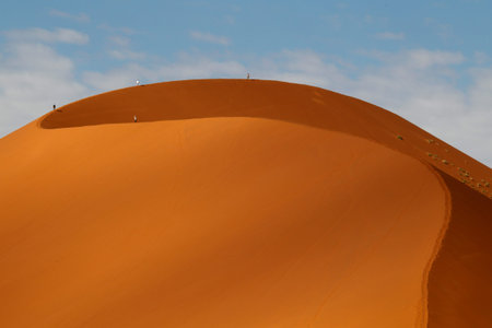 Desert landscape, Sossusvlei, Namibia, southern Africaの写真素材