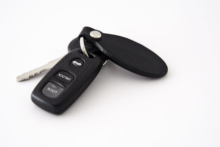 car keys and remote controlの写真素材