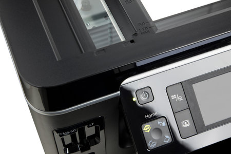 detail of photo copier