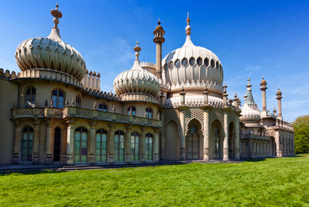 Eastern facade of the Royal pavilion at Brightonのeditorial素材