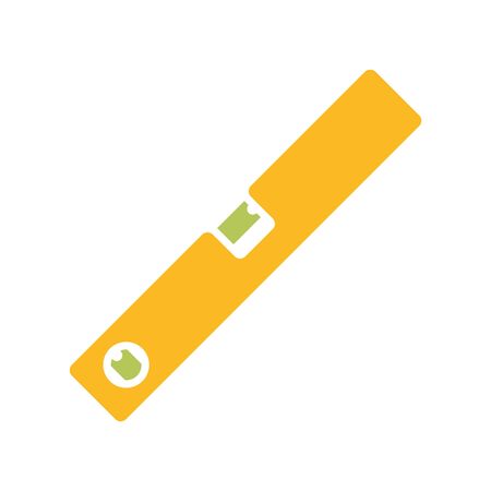 spirit level, Home improvement tool iconのイラスト素材