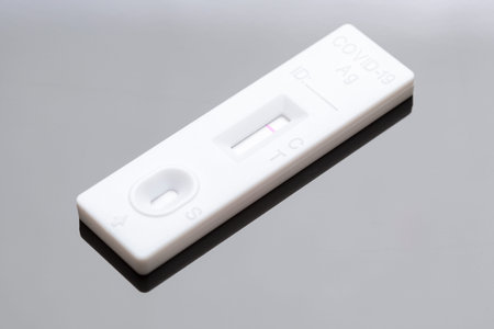 sars-cov-2 rapid antigen test showing invalid result