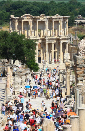 Ephesus and the Library of Celsusのeditorial素材