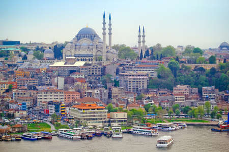 Sultanhamet district and mosqueのeditorial素材