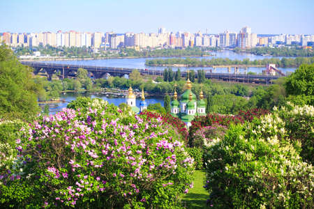 Kiev in springの写真素材