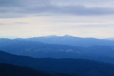 mountain background - carpathian mountansの写真素材