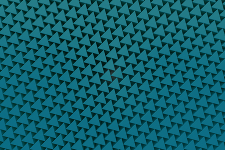 Wall of prisms, abstract background made of prisms. 3D render illustrationの写真素材