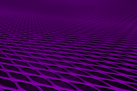 Metal grate, speaker grille, abstract background, 3D render illustrationの写真素材