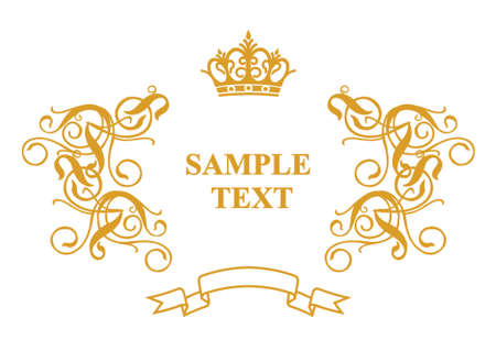 Frame Barocco IIのイラスト素材