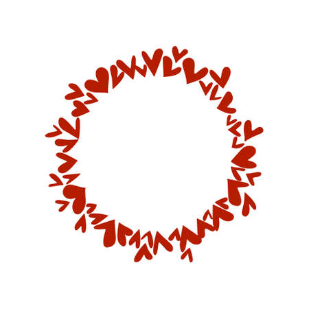 Valentines vector cardのイラスト素材