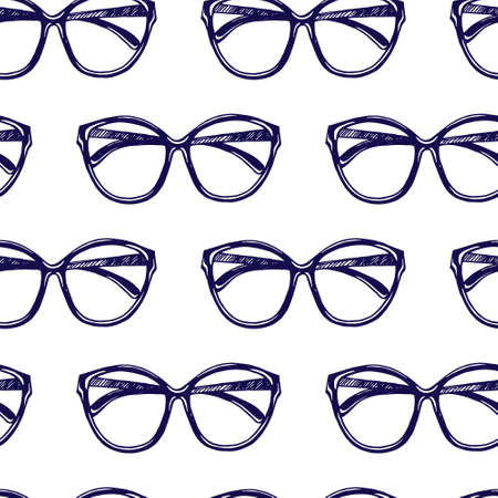 Sunglasses seamless patternのイラスト素材