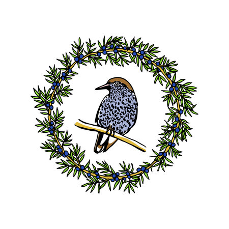 Bird icon.のイラスト素材