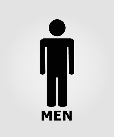 Man icon. Vector illustration.のイラスト素材