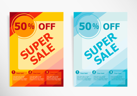 Sale banner. Web banner.のイラスト素材