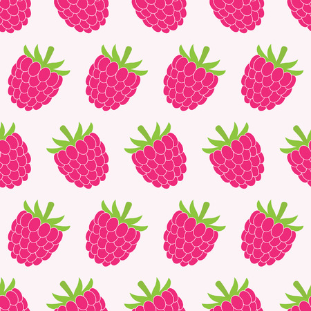 Seamless raspberry pattern. For cards, invitations, wedding or baby shower albums, backgrounds, wallpapers, arts and scrapbooks.のイラスト素材