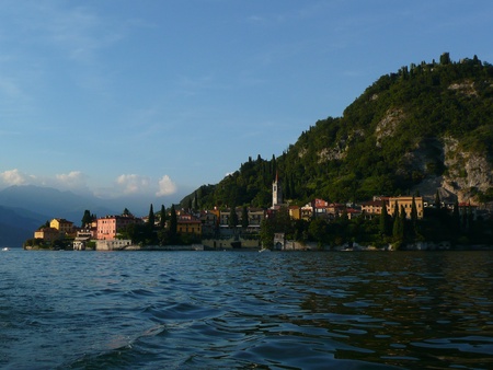 varenna peninsulaの写真素材