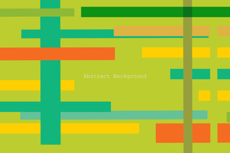 Abstract green color geometric background with place for your text. Eps10 vector.のイラスト素材