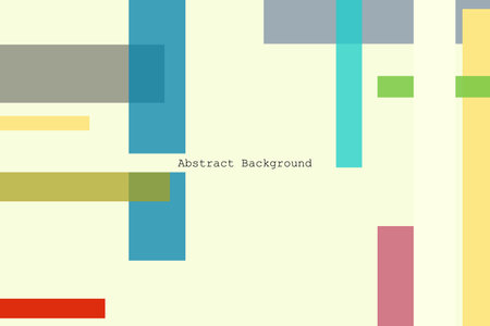 Abstract geometric background with colorful rectangles. Vector illustration for your design.のイラスト素材