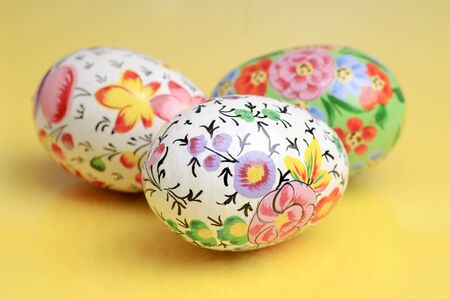 Easter eggsの写真素材
