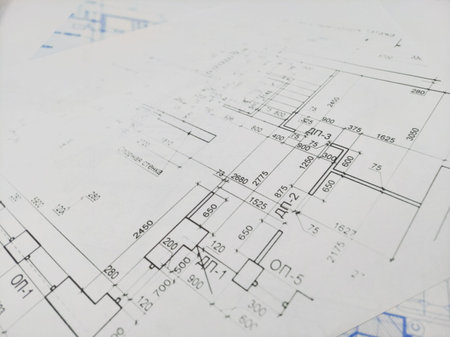 view of architectural project of home interior design