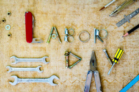 Labor Day background Conceptの写真素材