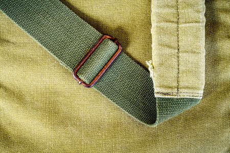 Grungy Canvas Bag Texture And Backgroundの写真素材