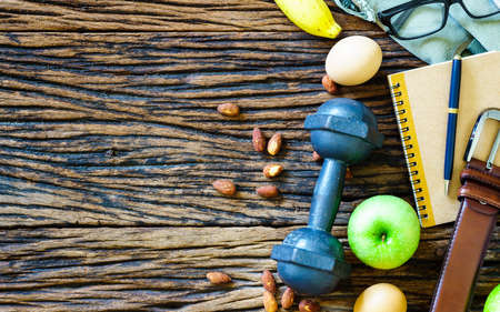 Healthy lifestyle concept, Diet and fitnessの写真素材