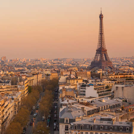 Eiffel tower in Paris,France