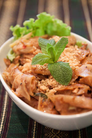 Pad Se Eew Thai foodの写真素材
