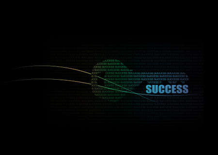key success factors text on key graphic の写真素材