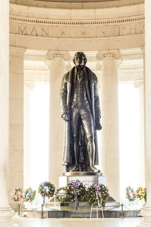 Thomas Jefferson Memorial in Washington DC United Statesのeditorial素材