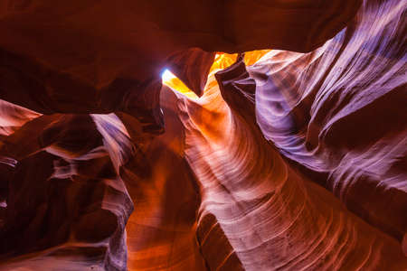 Antelope Canyon in Page, AZ USAの写真素材